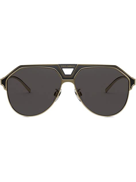 dolce gabbana aviators|Dolce & Gabbana Eyewear Occhiali Da Sole Modello .